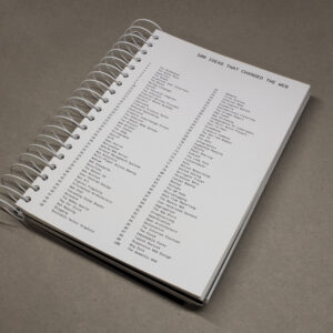 Student Charlotte Chyla Translates Web History Into a Structured and Typographic Book Design