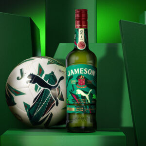 Pond Design Unites Football Culture and Whiskey Heritage with the Jameson x Puma Limited Edition