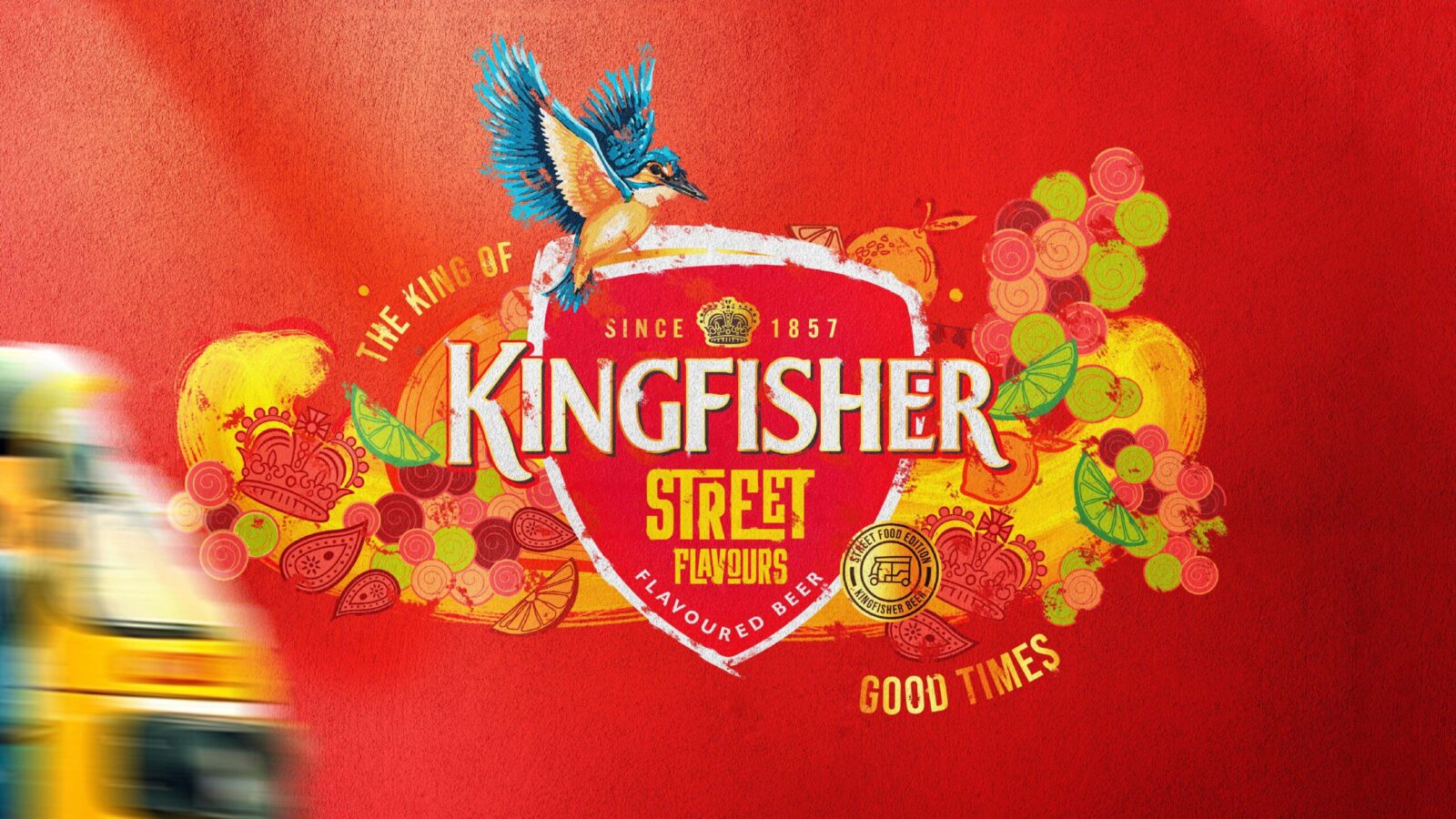 The Otherly Launches Kingfisher Street Flavours With a Vibrant Flavoured Beer Identity
