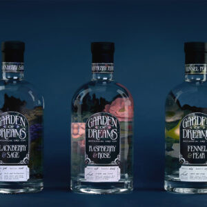 Student Emma Gulij Introduces Garden of Dreams Through an Immersive Gin Brand Identity