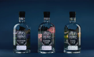 Student Emma Gulij Introduces Garden of Dreams Through an Immersive Gin Brand Identity