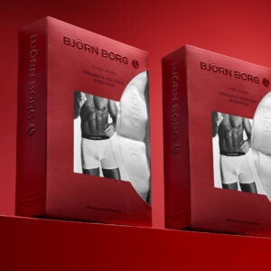 Pond Design Delivers a High Impact Packaging System for Björn Borg Underwear
