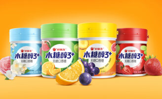 Orion Xylitol Sugar-Free Chewing Gum Packaging Design by ShinyBay Design