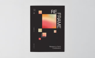 Anna Barnett Designs Reframe as a Forward-Thinking Conference Brand for Women in Tech