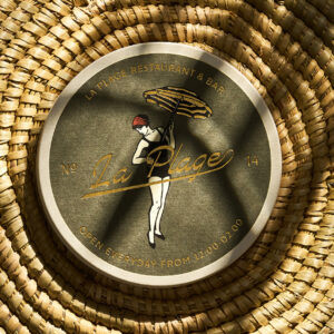 Studio Born Designs a Nostalgic Seaside Identity for La Plage No.14