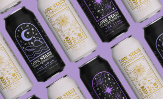 Jazmyne (Christine) Choi Designs Love Stars as a Celestial Kombucha Packaging System
