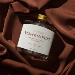 The Bar Brand People Design The Huntley Signature Bottled Cocktail as a Mid-Century Luxury Experience