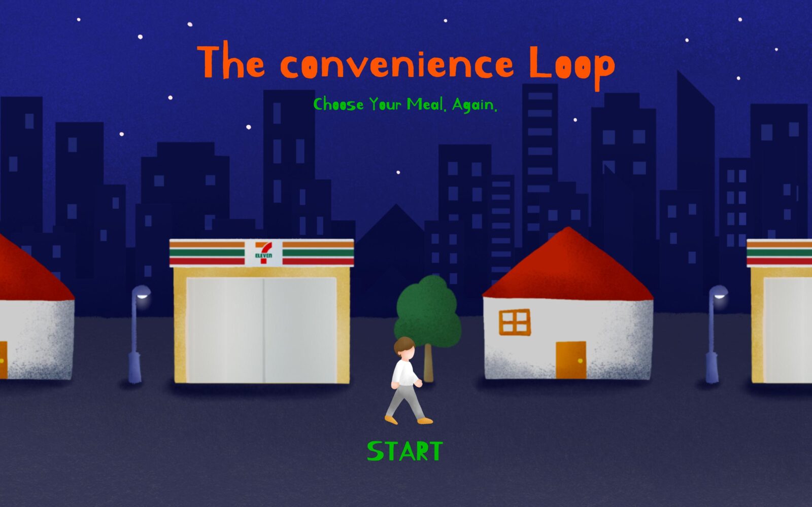 Emma Gulij Explores Convenience Culture Through The Convenience Loop Interactive Animation
