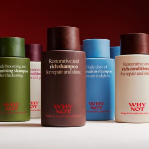 Pond Design Elevates WHY NOT Into a Scandinavian Luxury Haircare Statemen