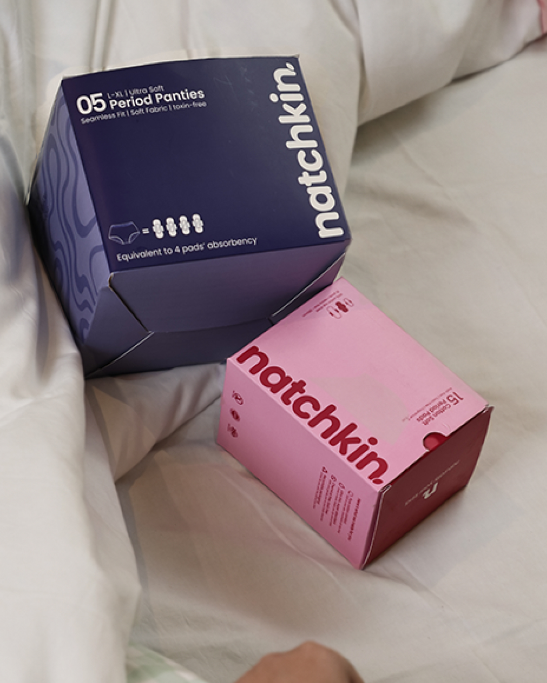 Natchkin Feminine Care Branding and Packaging by Grisha Aggarwal