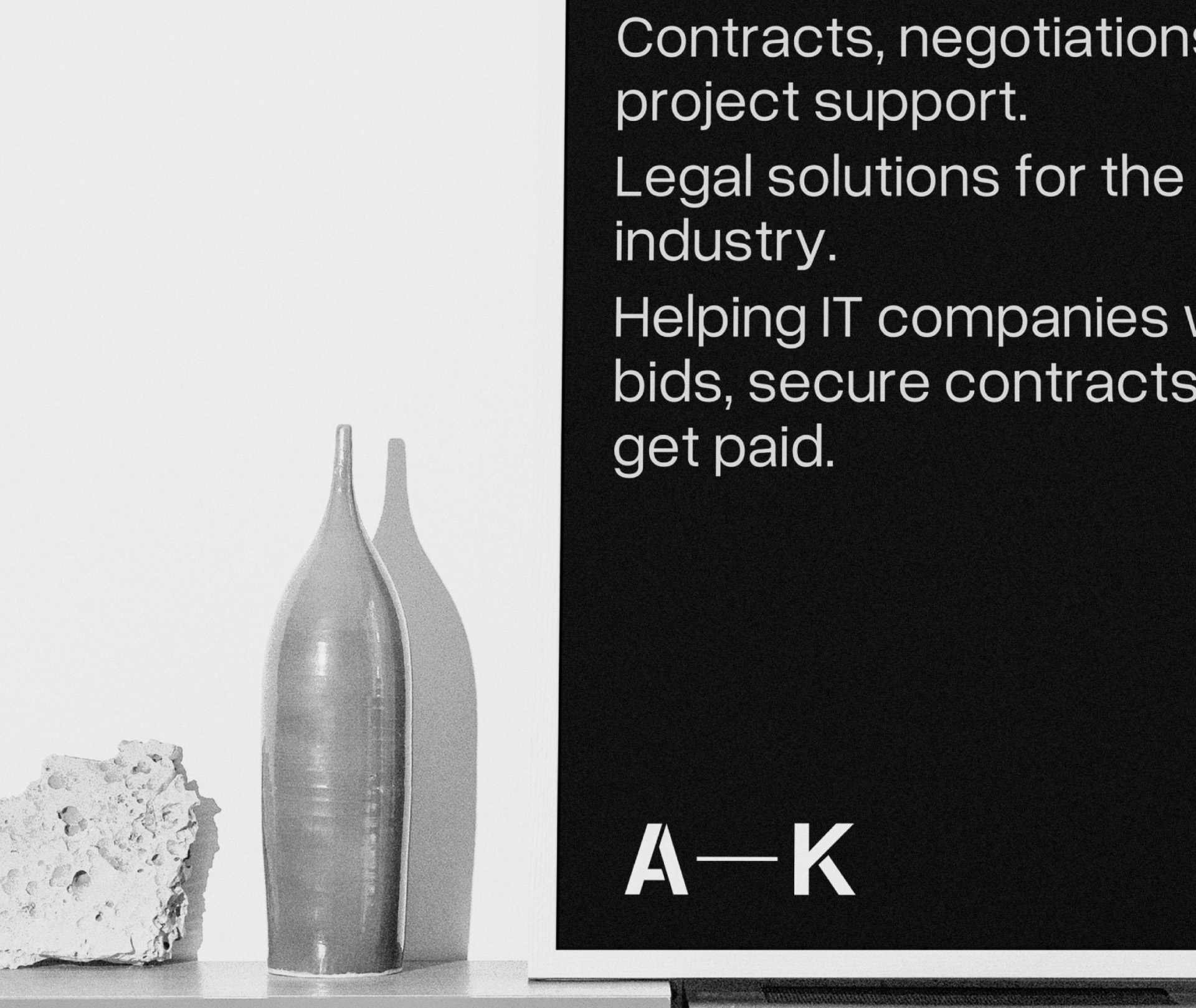 Adam Kawiński – Lawyer for IT Companies Brand Identity Concept by Gurska Darya