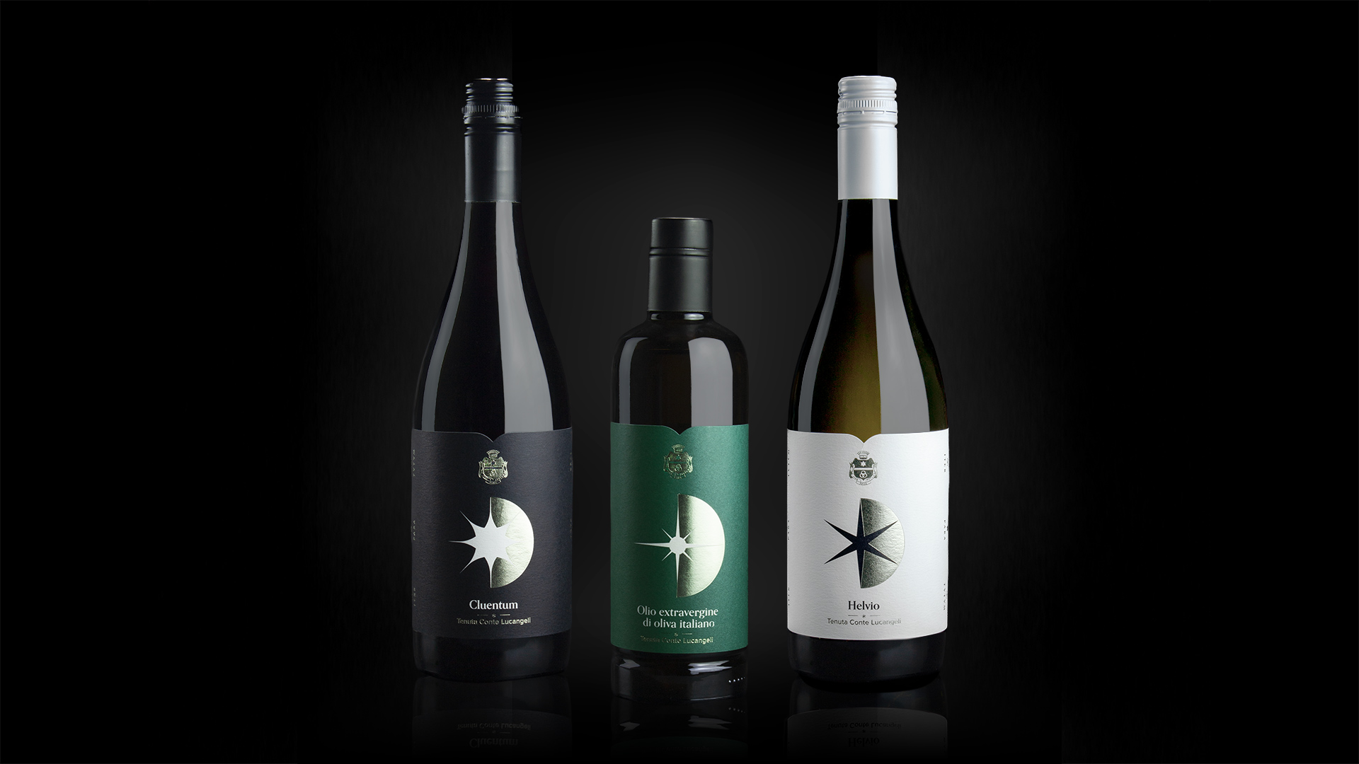 Numeroquattro Creates a Layered Visual Language for Conte Lucangeli Wines and Olive Oil