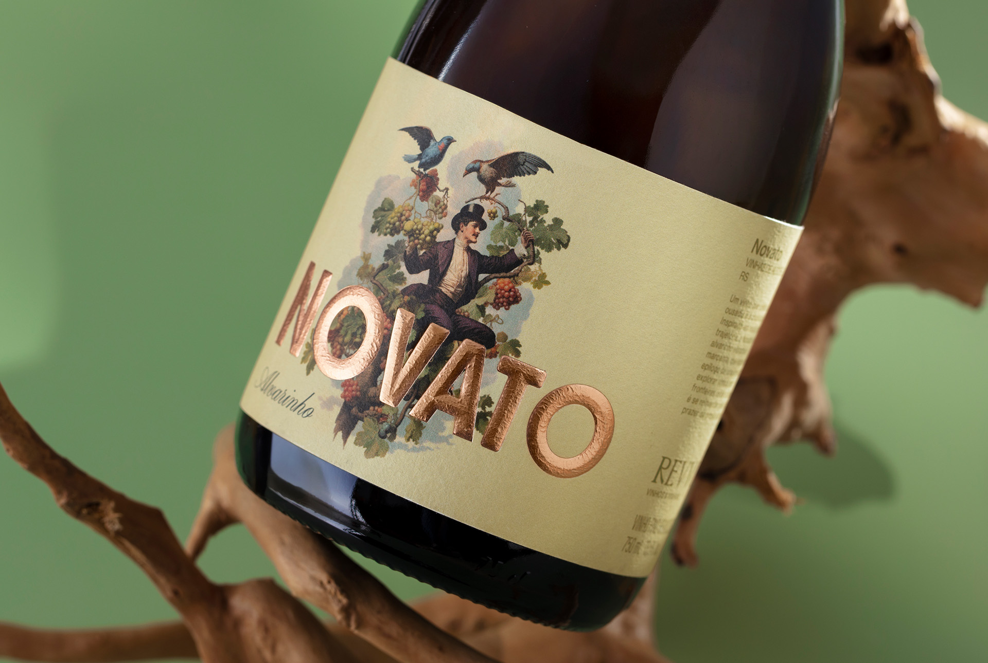 Holy Design Studio Introduces Novato Wine With an Intuitive and Playful Label Design