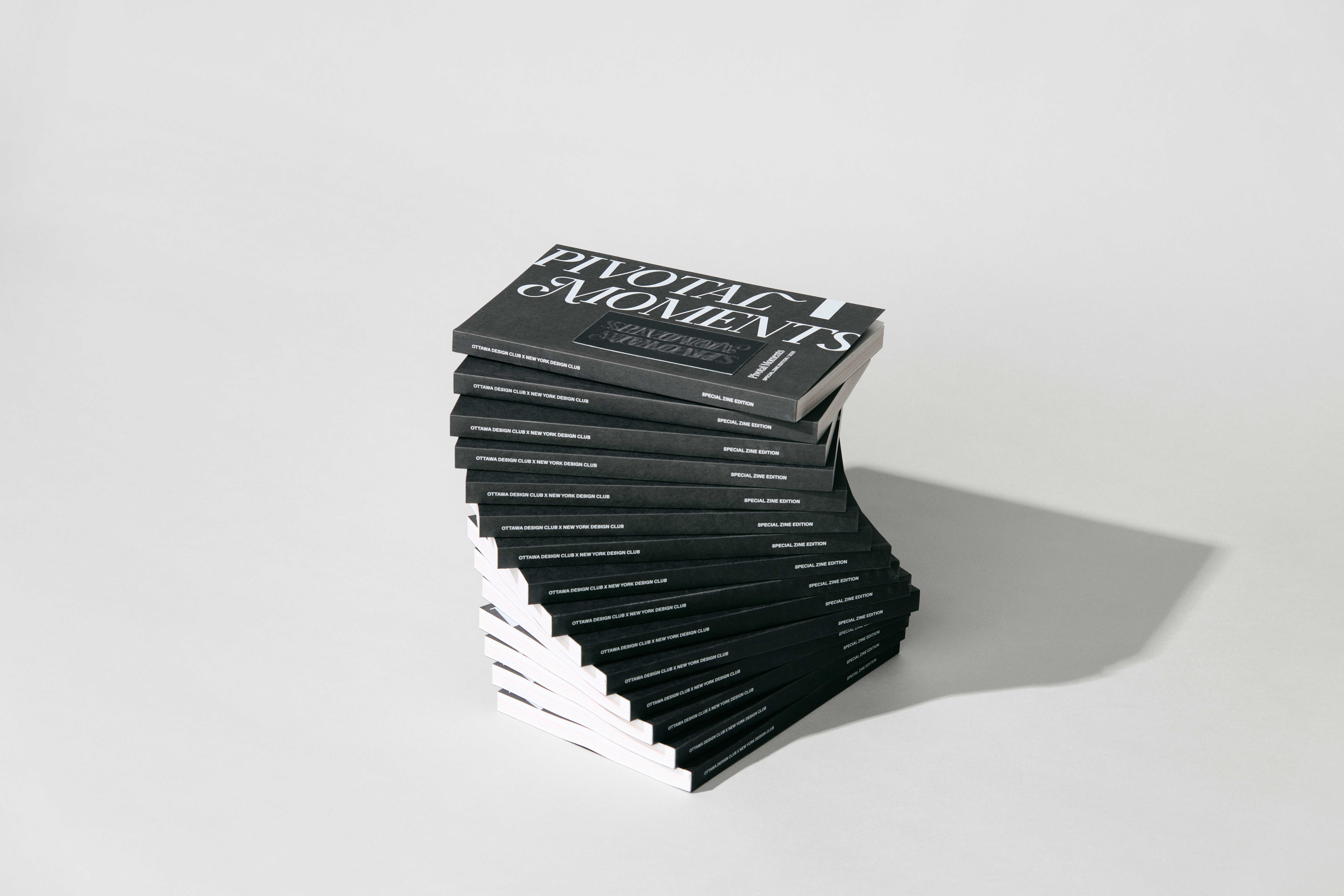 New York Design Club and the Ottawa Design Club Publishes Pivotal Moments as a Cross-Border Editorial Design Project