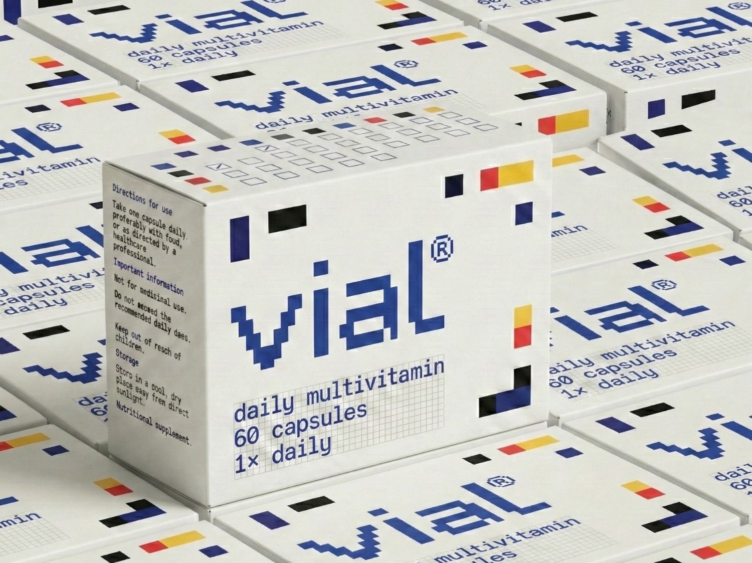 Presentable Designs Vial as a Modular Packaging System for Daily Nutrition