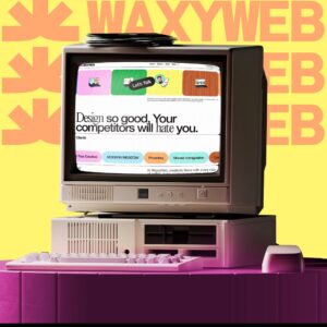 WaxyWeb Brand Identity, Website Design & Development