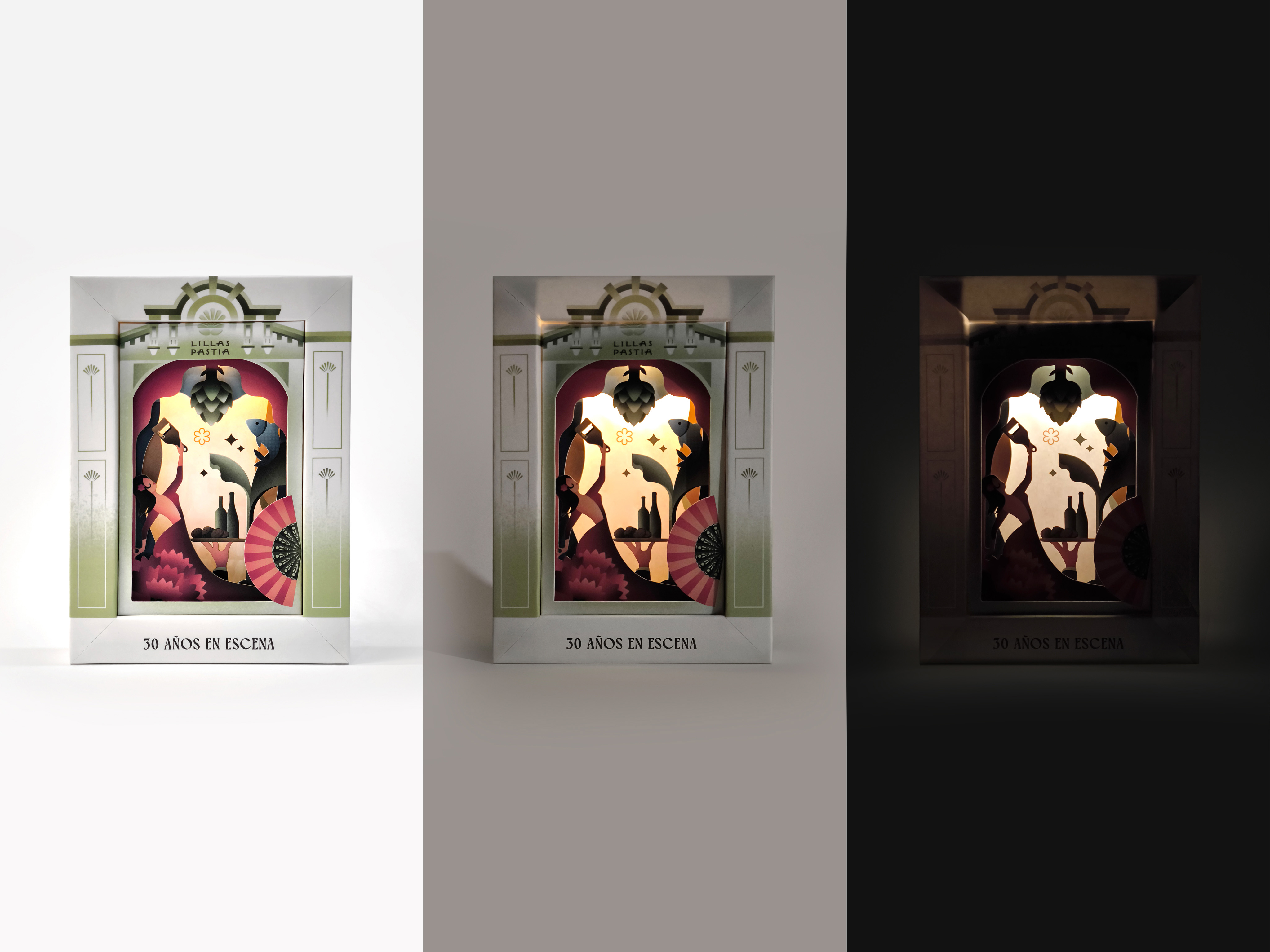 Lillas Pastia Anniversary Gift Ticket Box by igloo Blends Opera and Gastronomy