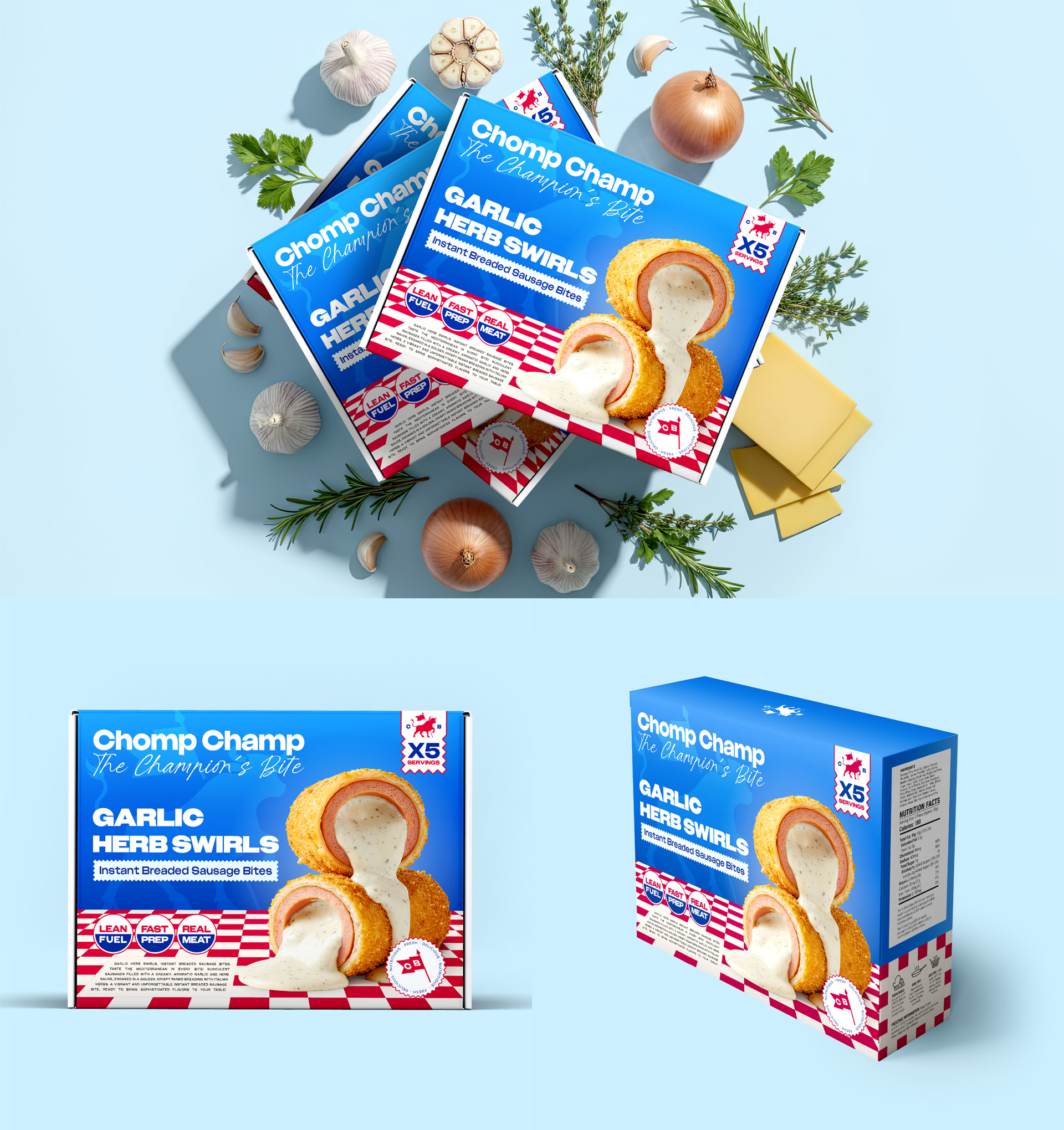 Chomp Champ – The Champion’s Bite Branding and Packaging By Innovāt
