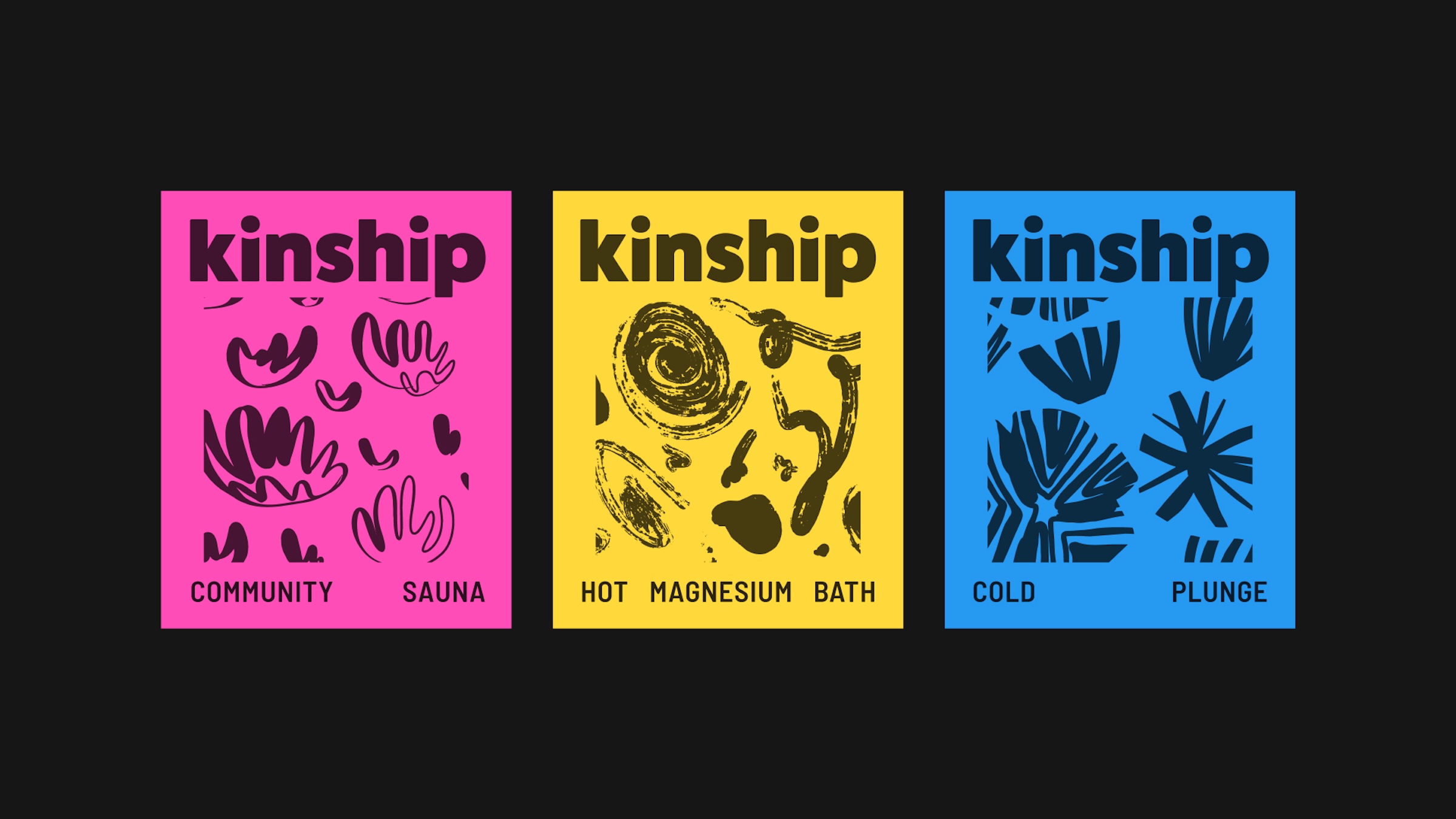 Bold, Modern and Emotionally Driven Brand Identity for Kinship Wellness Center by Studio Matte