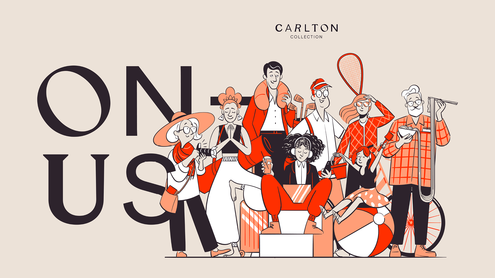 Carlton Collection Unveils Bold Rebrand by Creative Agency D8, to Inspire Exploration, and Celebrate Individuality and Connection