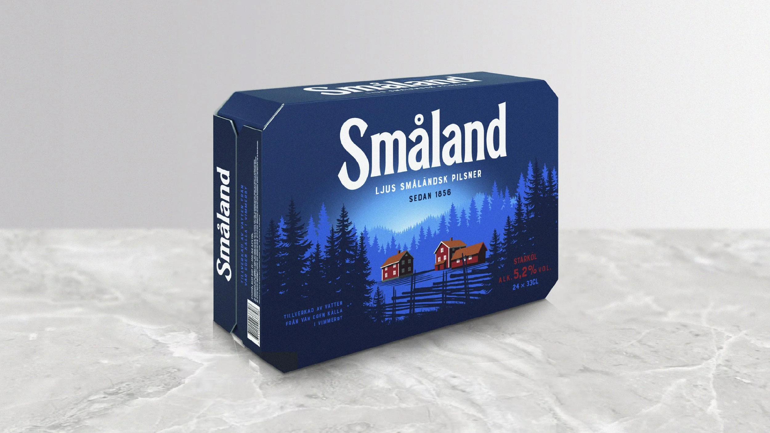 Love Mondays Branding Refreshes Småland Beer with a Heritage-Led Packaging System