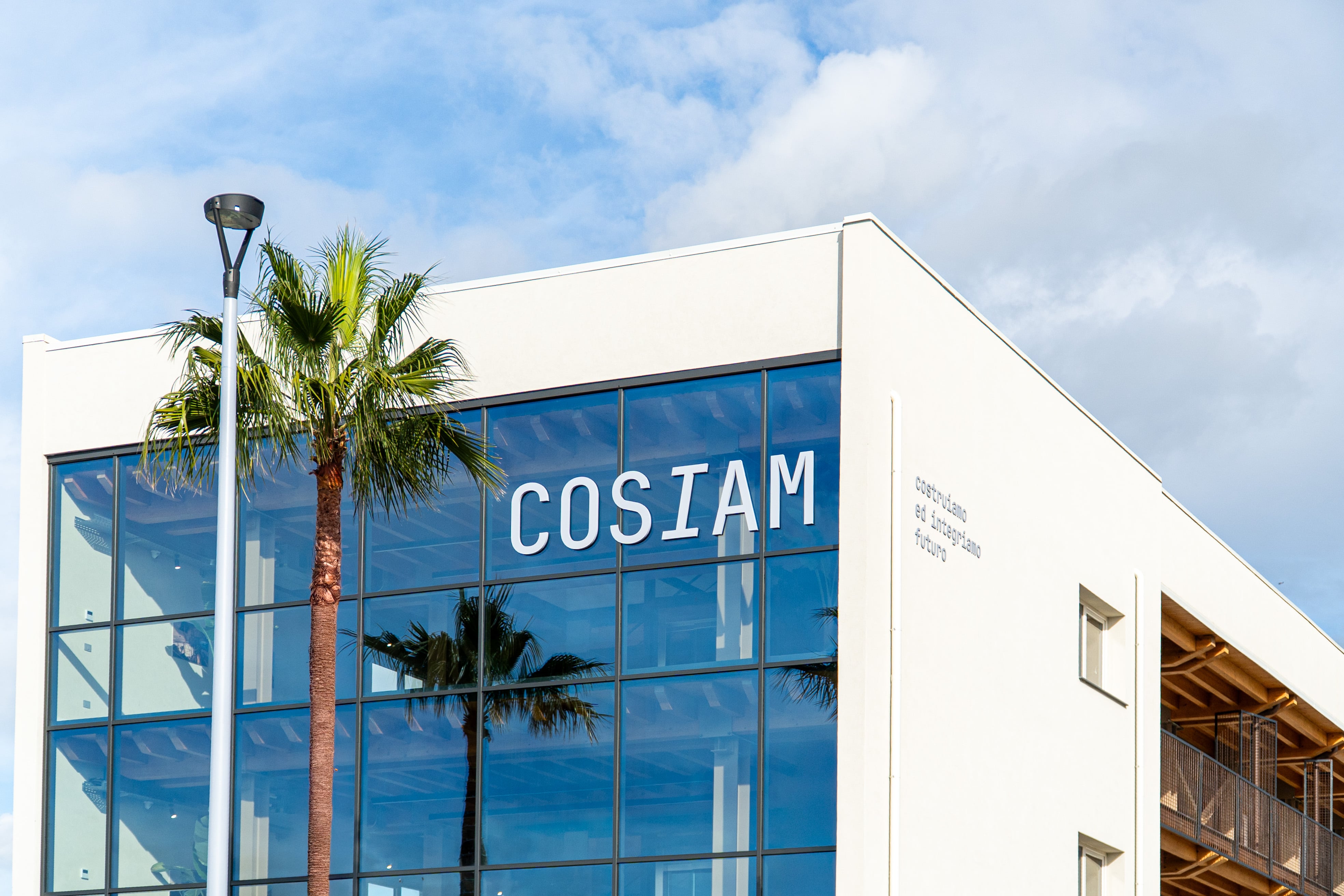 Rosario Lo Iacono Design Introduces a Rigorous Architectural Identity System for COSIAM