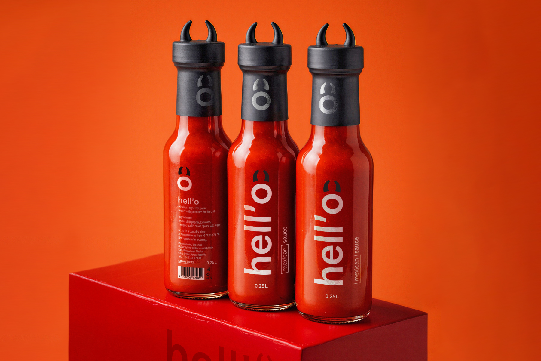 Hell’o Hot Sauce Showcases Alexey Lysogorov’s Minimalist Export-Ready Brand Strategy
