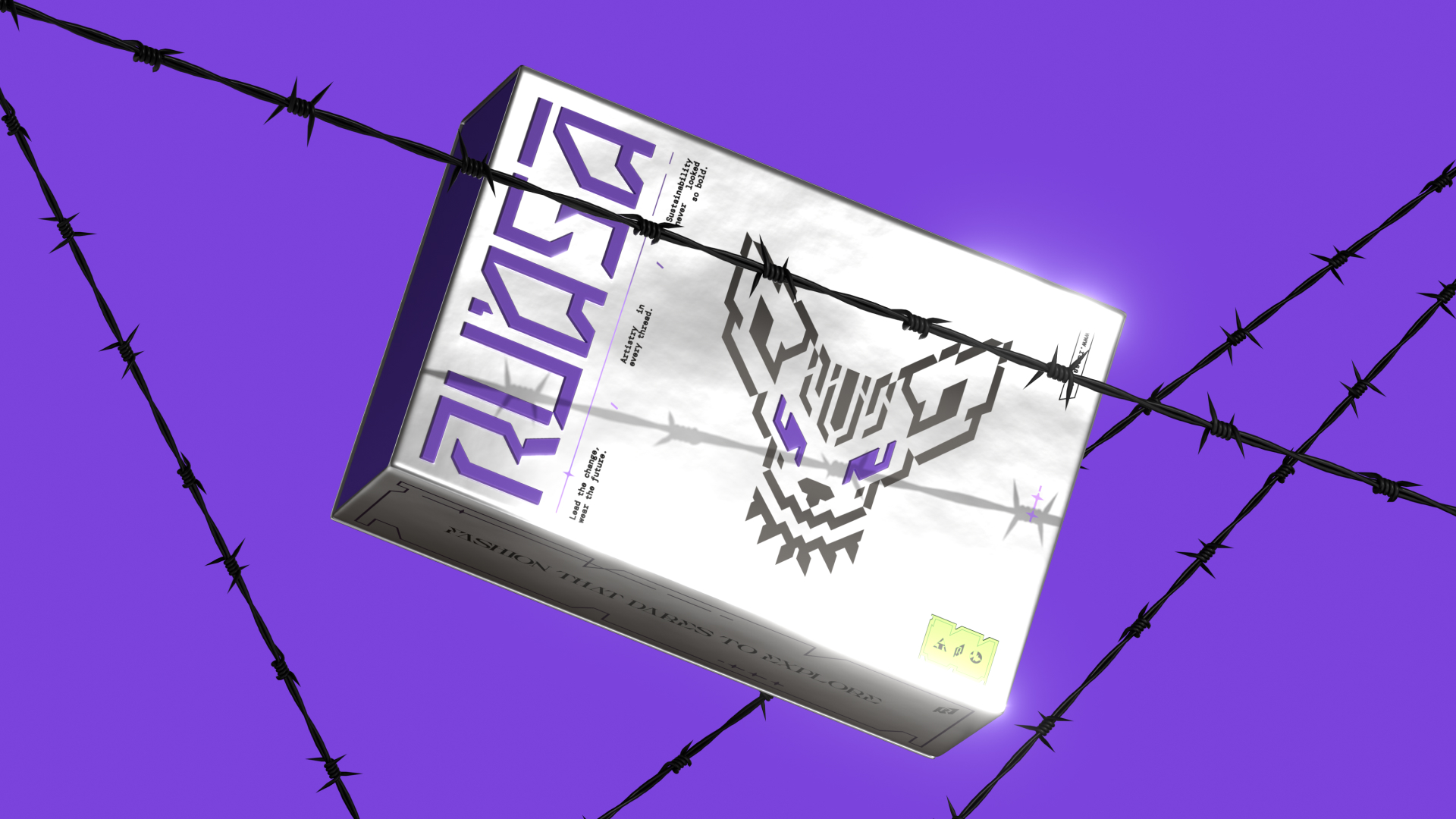 Ru’asā — A Techno-Gothic Fashion Identity and Packaging by Subhan Designs