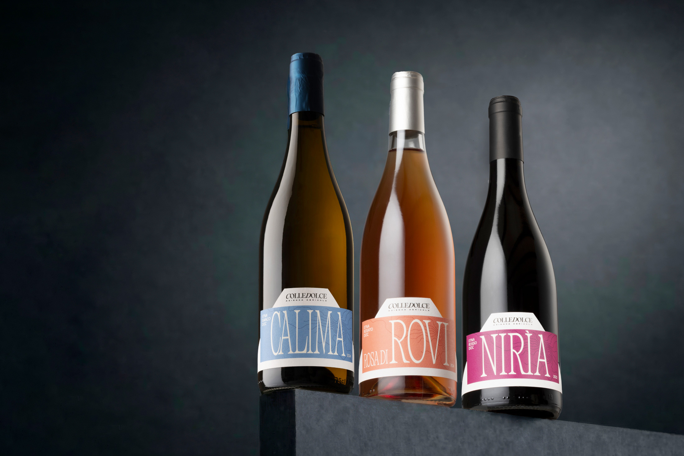 RT Studio Redesigns Colledolce Wines With a Contemporary Identity Rooted in Etna