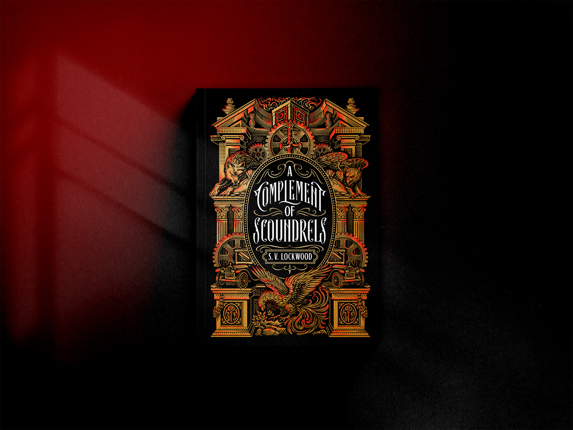 Widakk Design Studio Shapes a Narrative-Led Book Cover for A Complement of Scoundrels