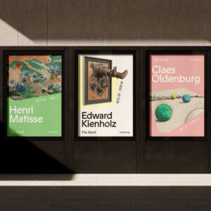 Student Benedict Allen Designs The Menil Brand Around Architectural Logic and Human Warmth