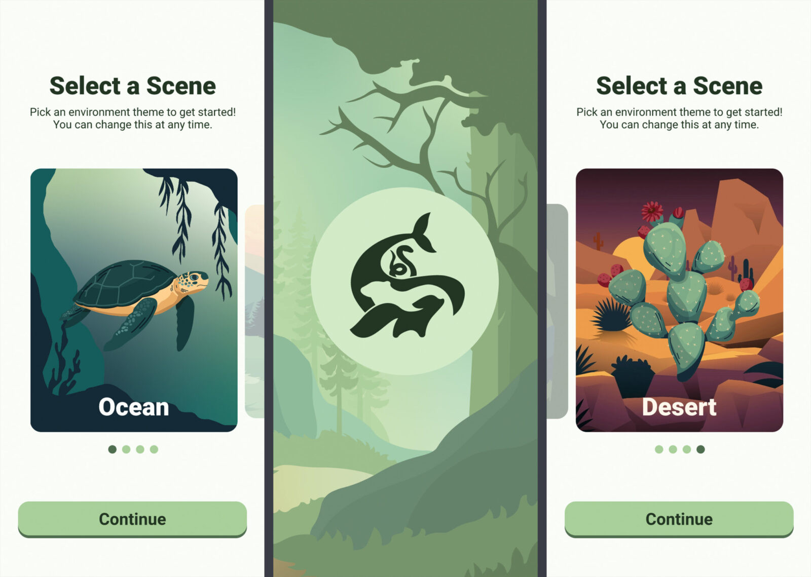 Student Iris Zepezauer and Analise Talbot Design Second Nature App as a Playful Habit Tracker for Everyday Motivation