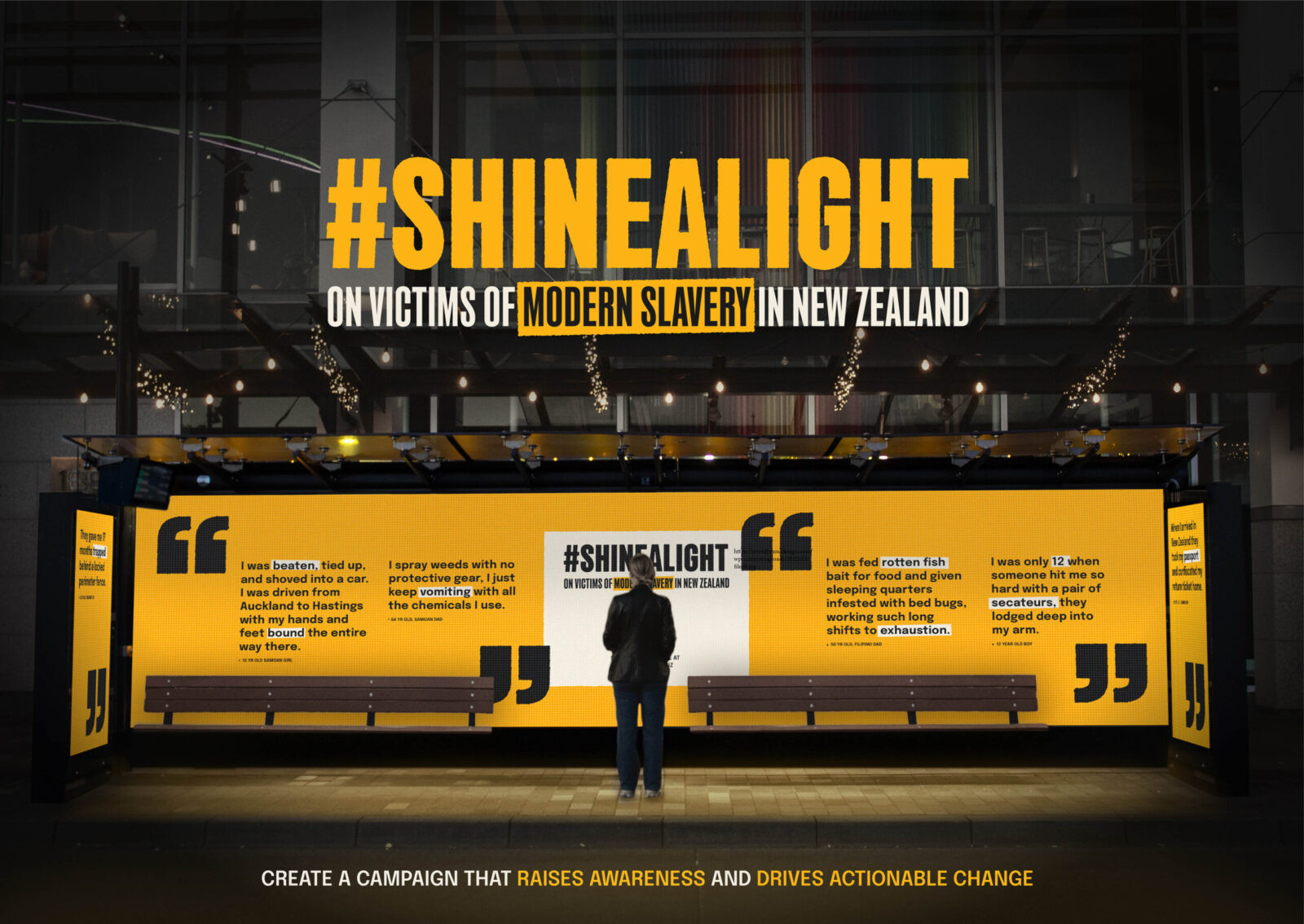 Students from Media Design School Develop #ShineALight to Reveal Migrant Exploitation in Aotearoa