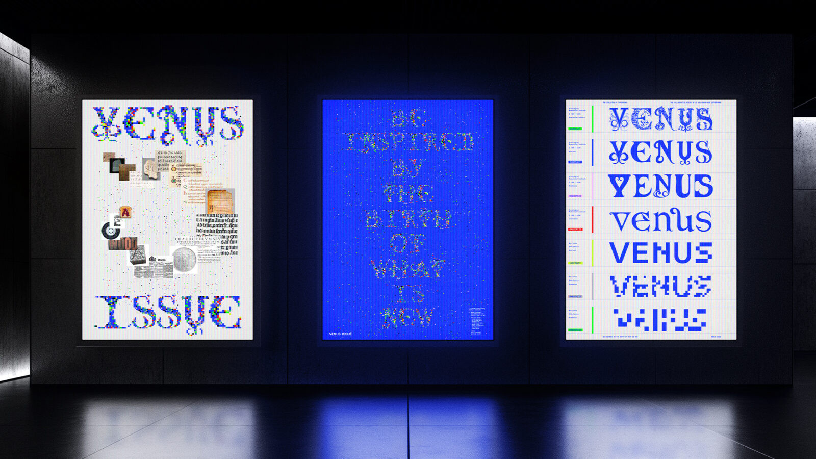 Kyong A Haley Oh Explores AI Driven Typography Through the Venus Issue Project