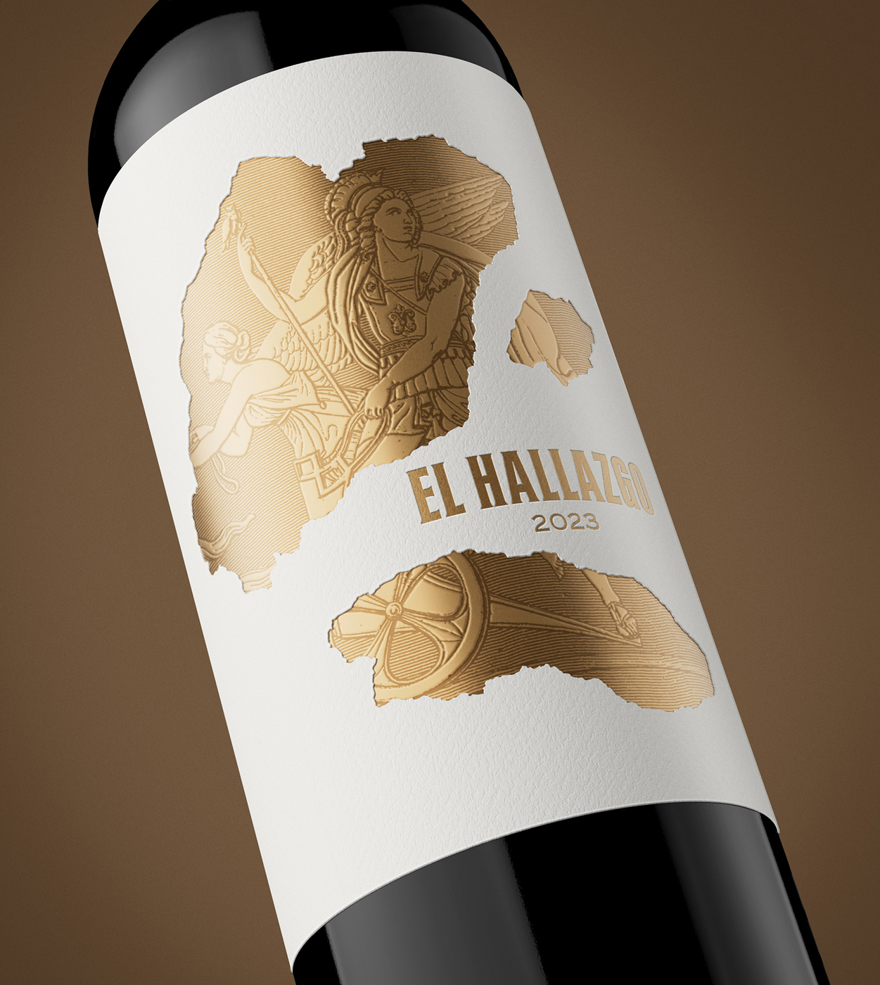 El Hallazgo Label Design by Sutil Turns Wine Packaging Into an Archaeological Story of Discovery