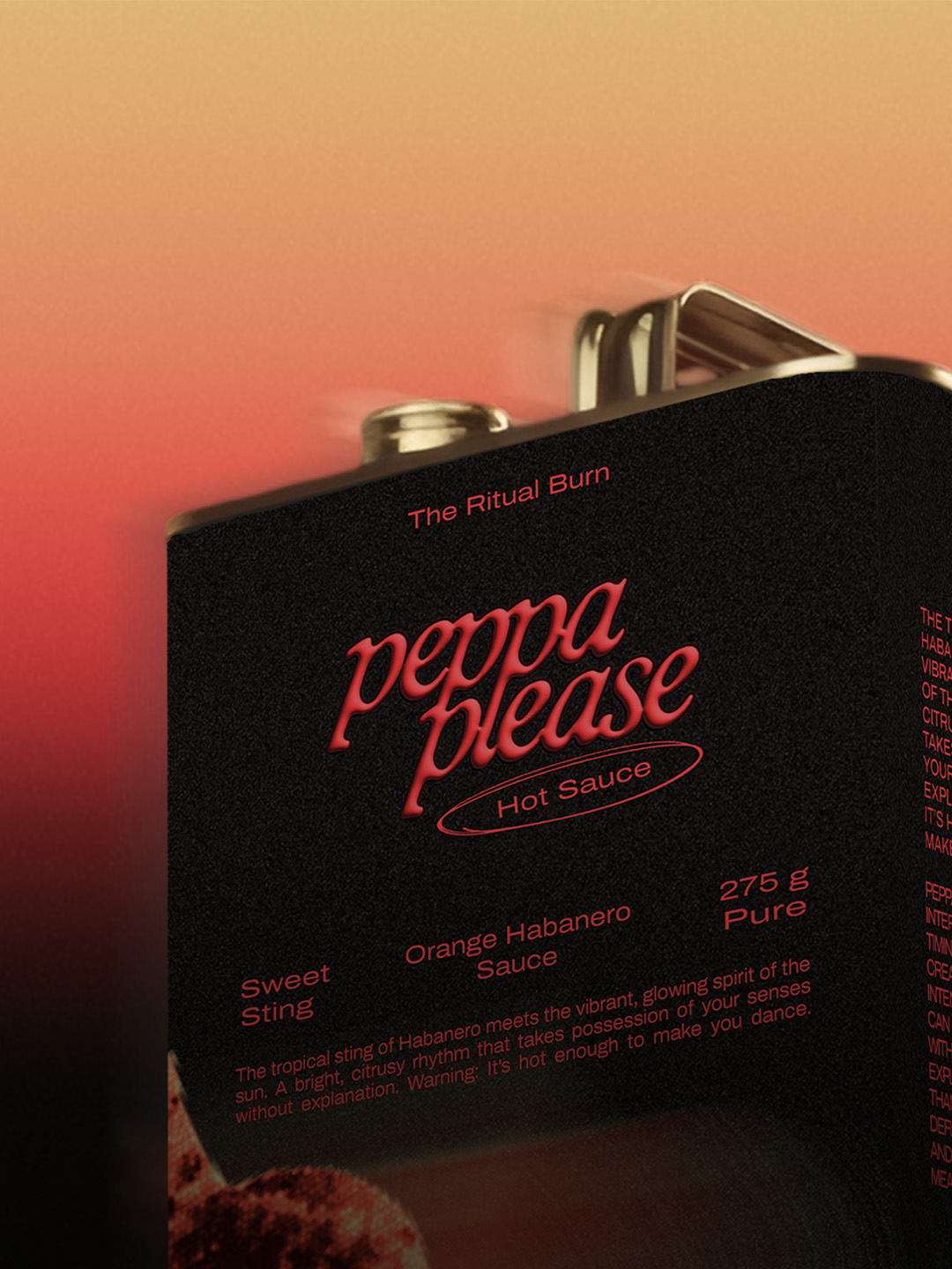 peppaplease Hot Sauce Branding by digitalsbyavrish Brings Theyyam Ritual Energy Into Modern Spice Packaging