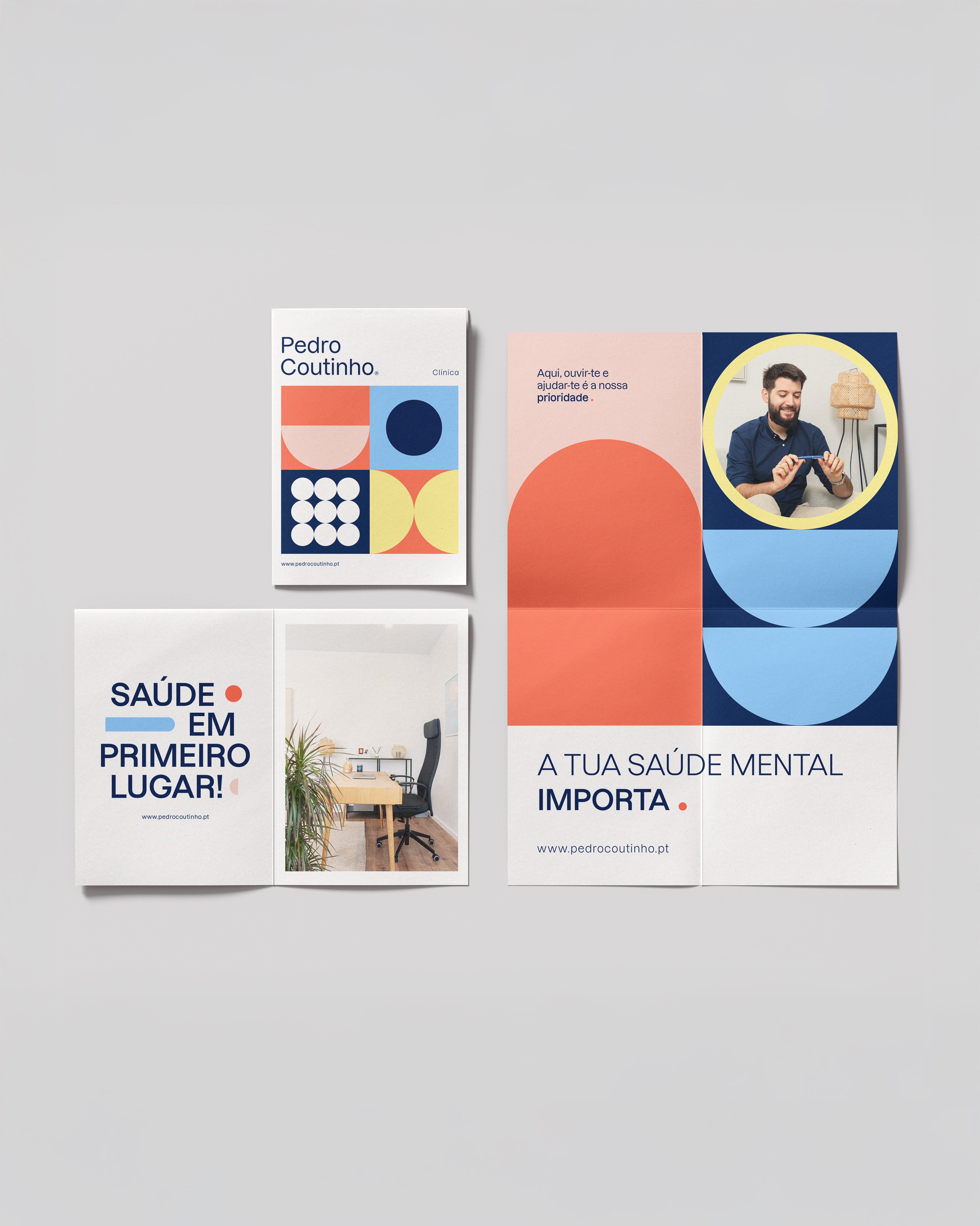 Visual Identity for Pedro Coutinho Clinic by Bleam Creative