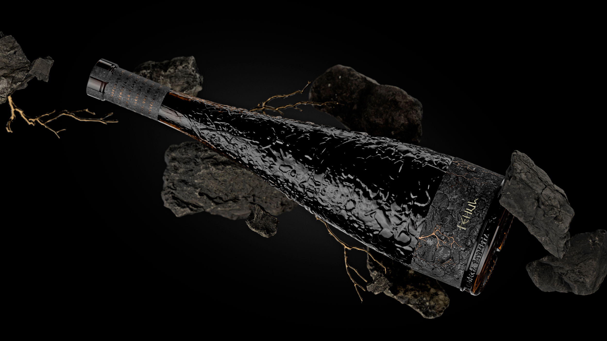 Tehul Wine Packaging by Nano Alfonsin Studio Translates Mendoza Soil Layers Into Tactile Contemporary Design