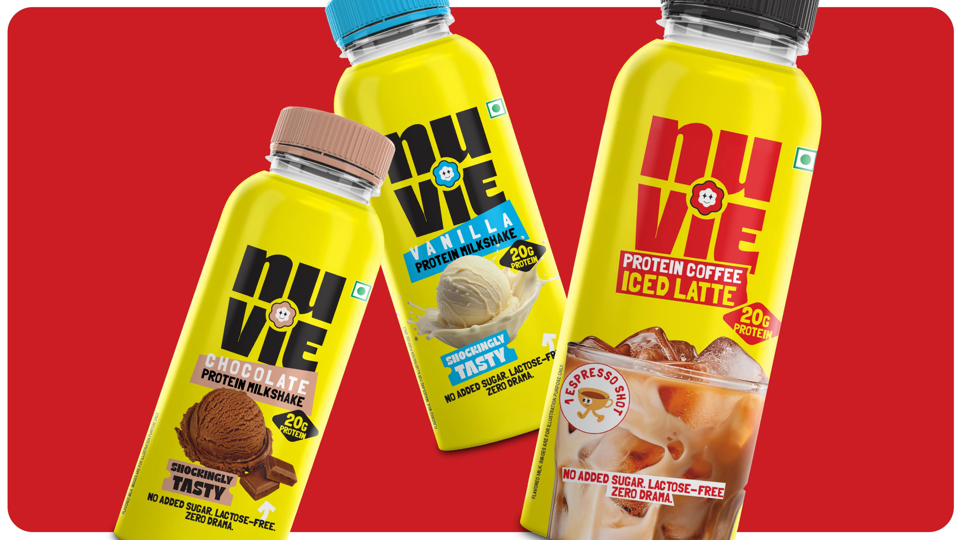 Nuvie Protein Branding and Packaging Design by DesignAnswers