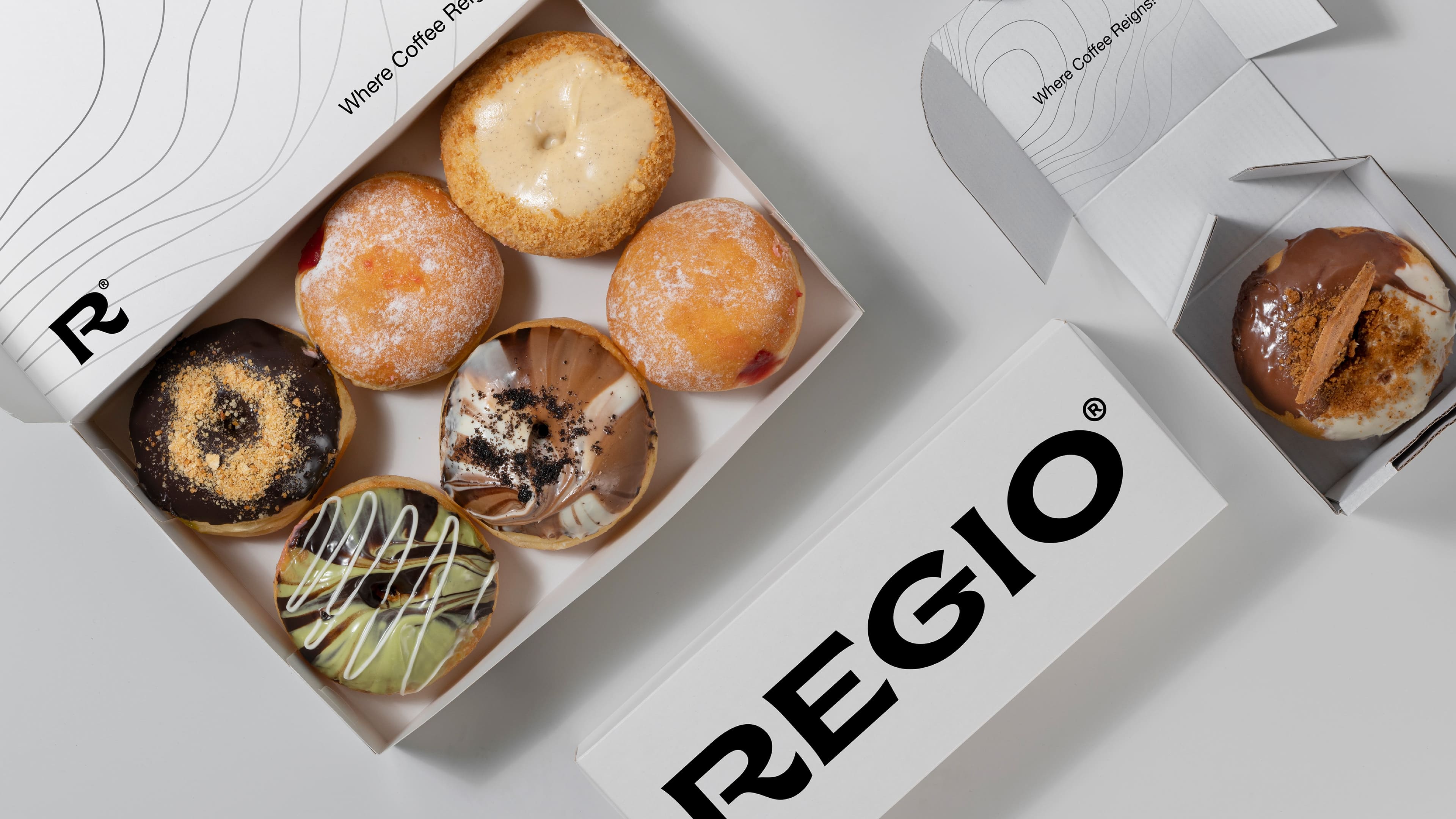 Regio Specialty Coffee Branding by Ali Aljilani Defines Calm Minimalism With Premium Precision