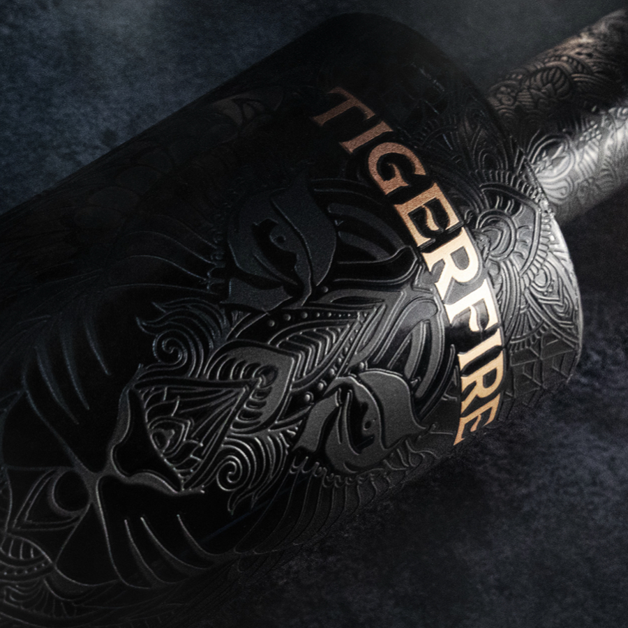 RLA Studio Designs Tigerfire Vodka as a Sculptural Bottle Engineered for Light and Refraction