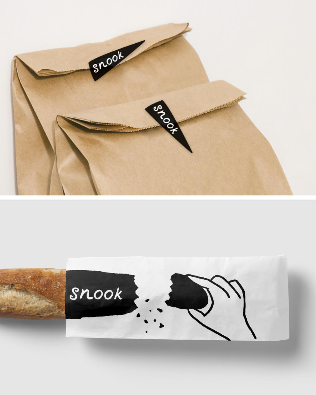 Anastasia Kurilenko Gives Snook a Playful Bakery Identity Full of Character and Charm