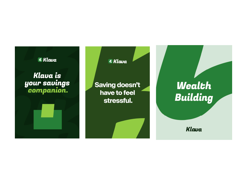 Klava Brand Identity – A Savings Companion for Modern Earners by Seth Taiwo