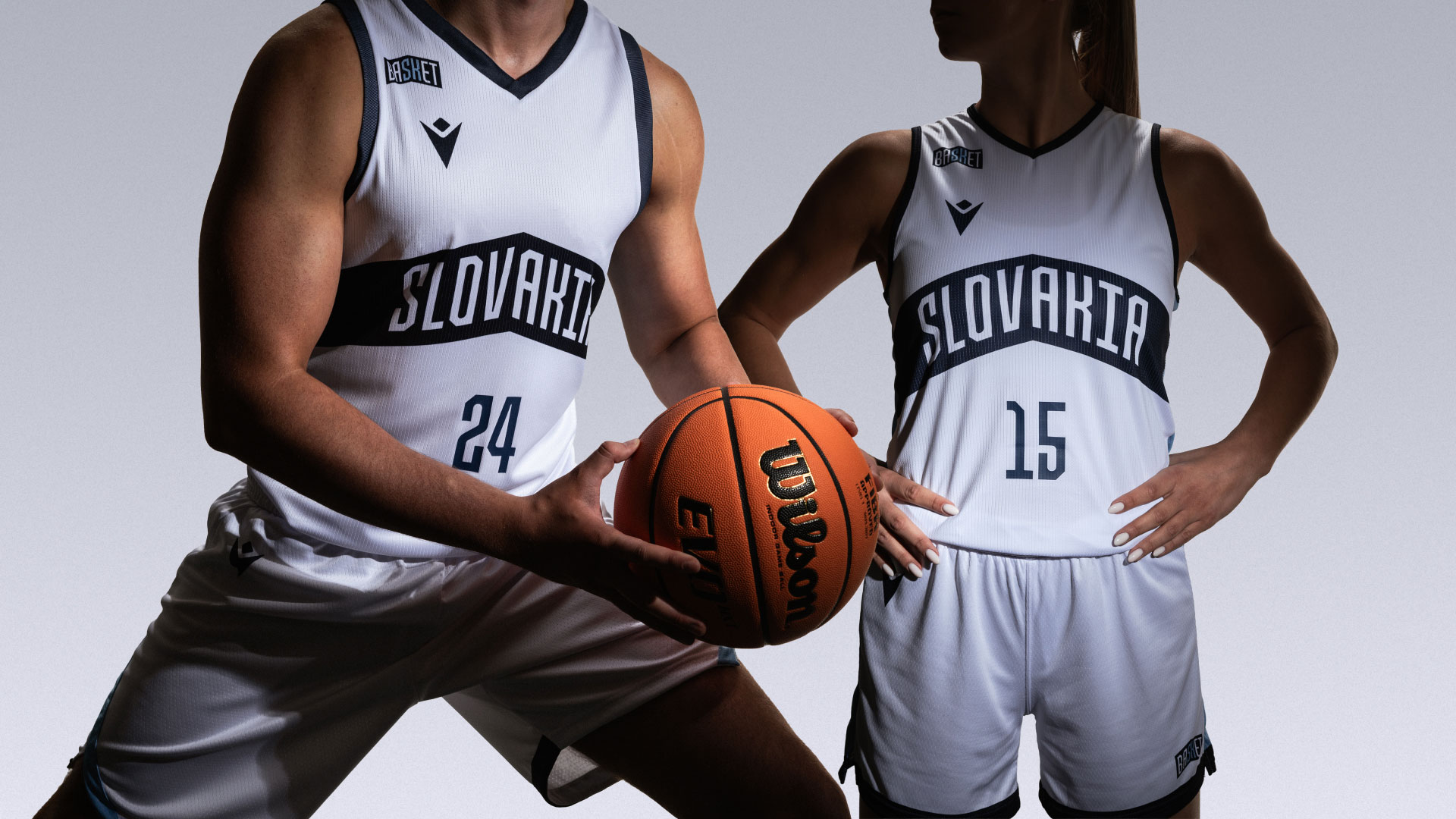 Slovak Basket Visual Identity by Nice Guy Highlights SK Letterforms for Modern National Team Branding