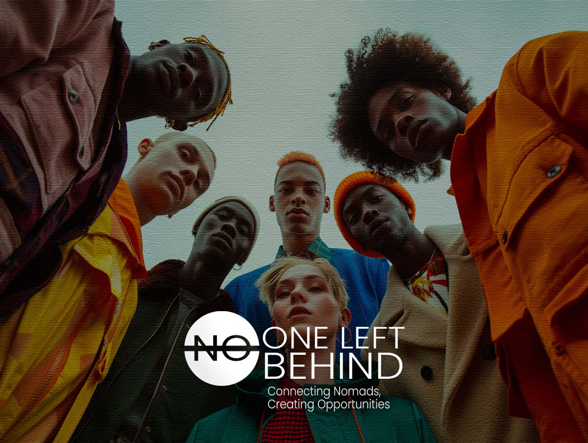 Fabi Graphix Builds No One Left Behind as a Global Brand Identity for Digital Nomad Belonging