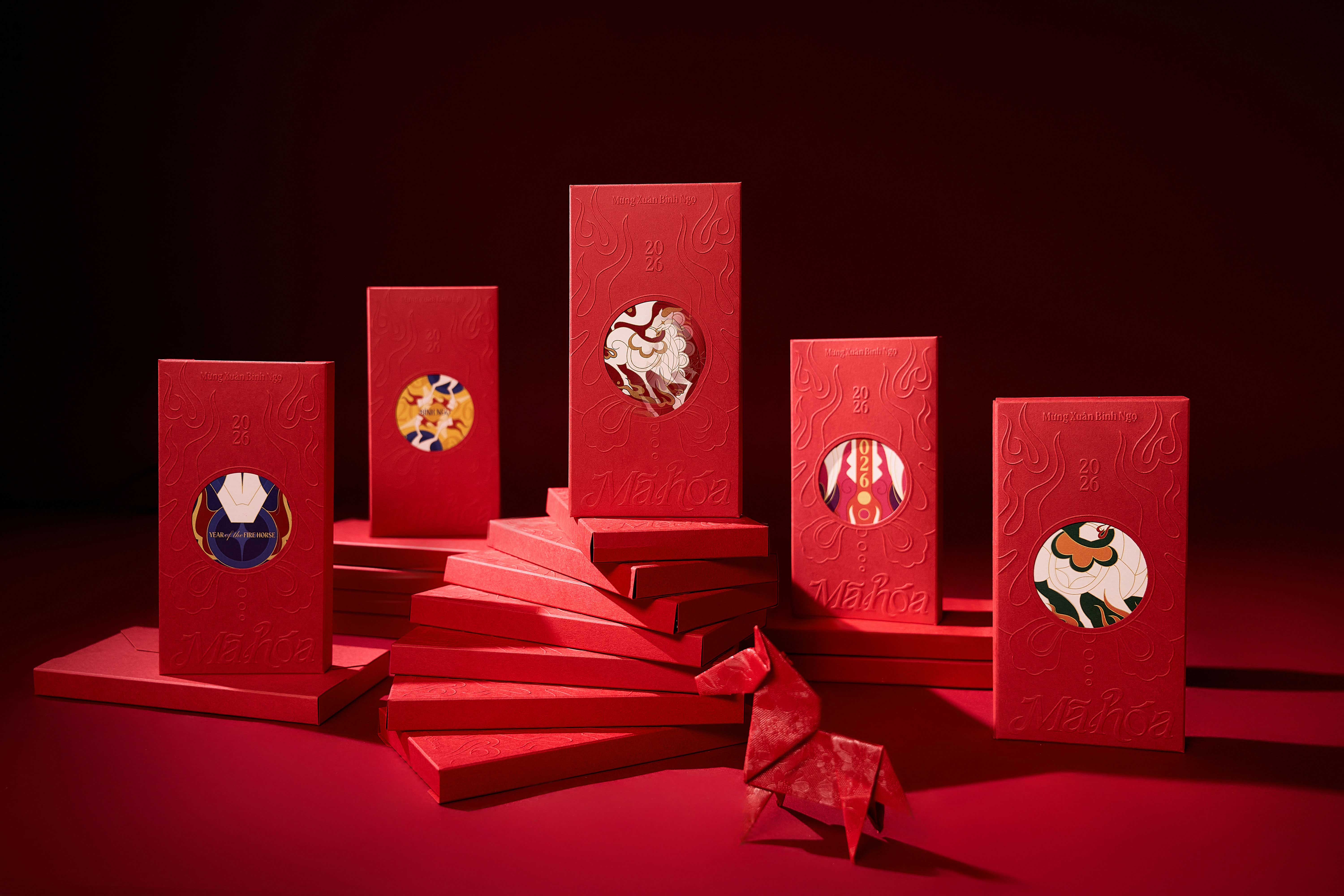 Mã Hoá Vận Khí Chuyển Mình by Lên Men Collective Encodes Tết 2026 Fortune Through the Bính Ngọ Horse