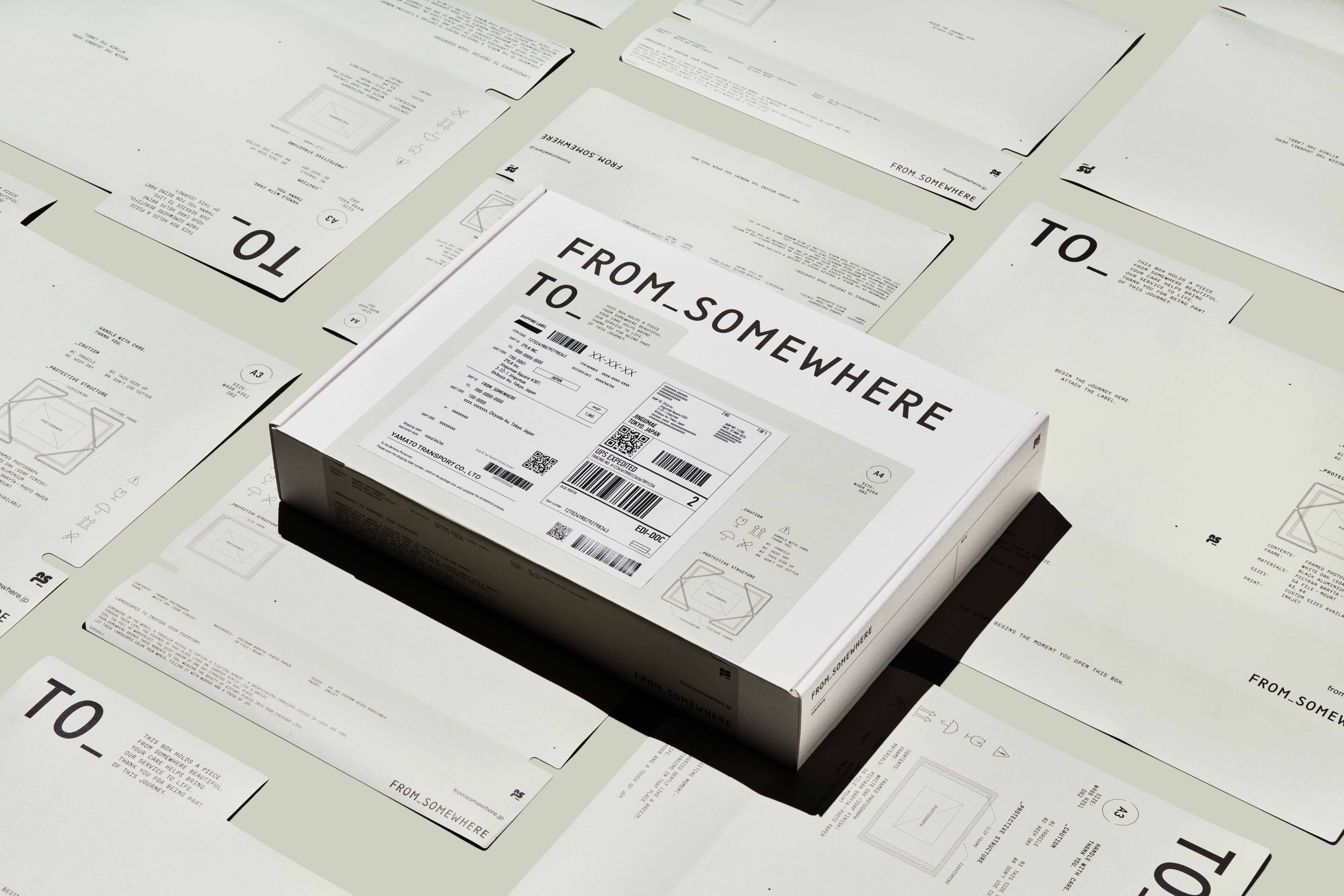 From_Somewhere Brand Identity by Zyla Frames Japanese Photography Adventures Through Minimal Sustainable Design