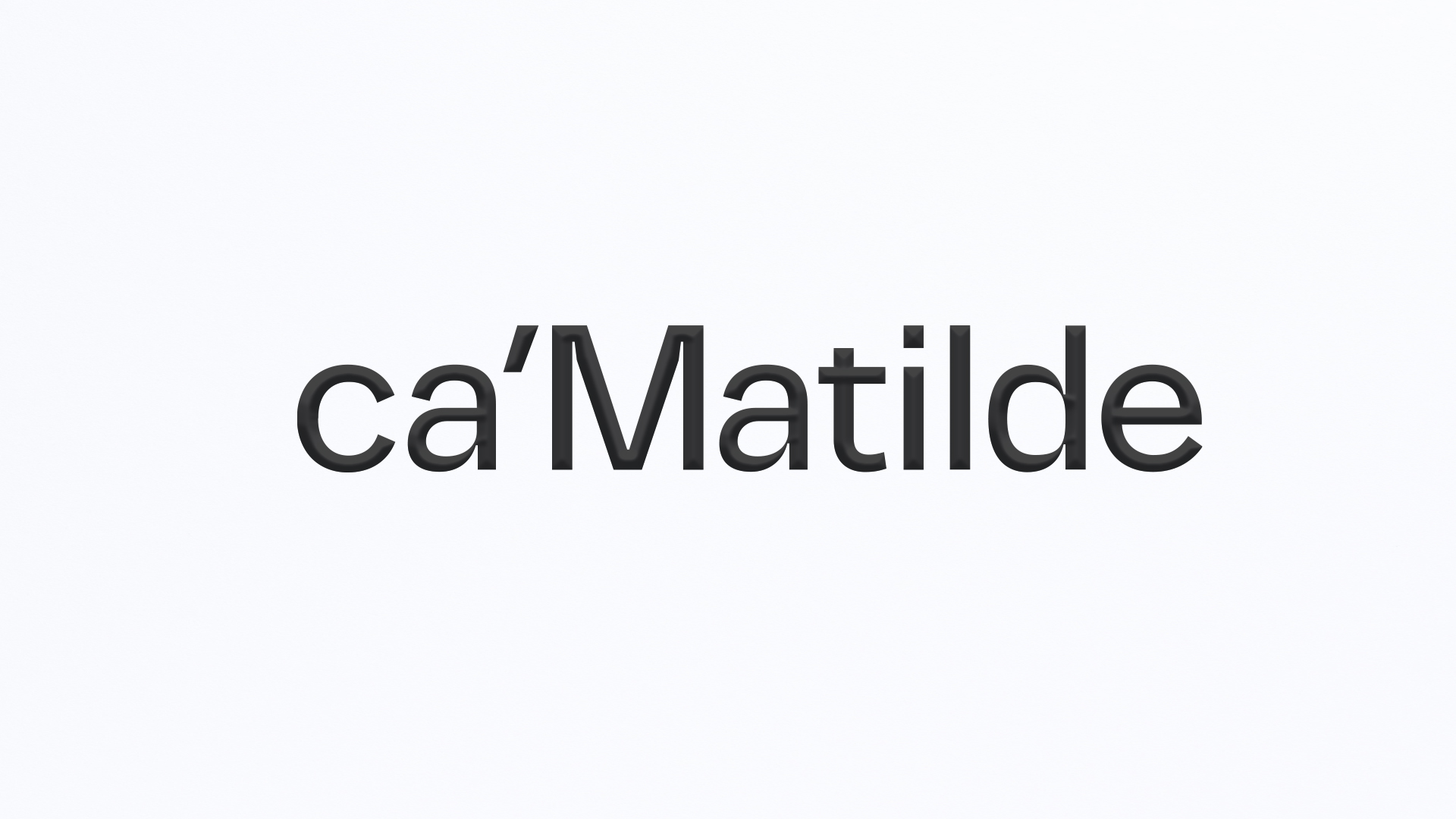 Ca’ Matilde. A multisensory Dynamic Brand for Italian Cusine