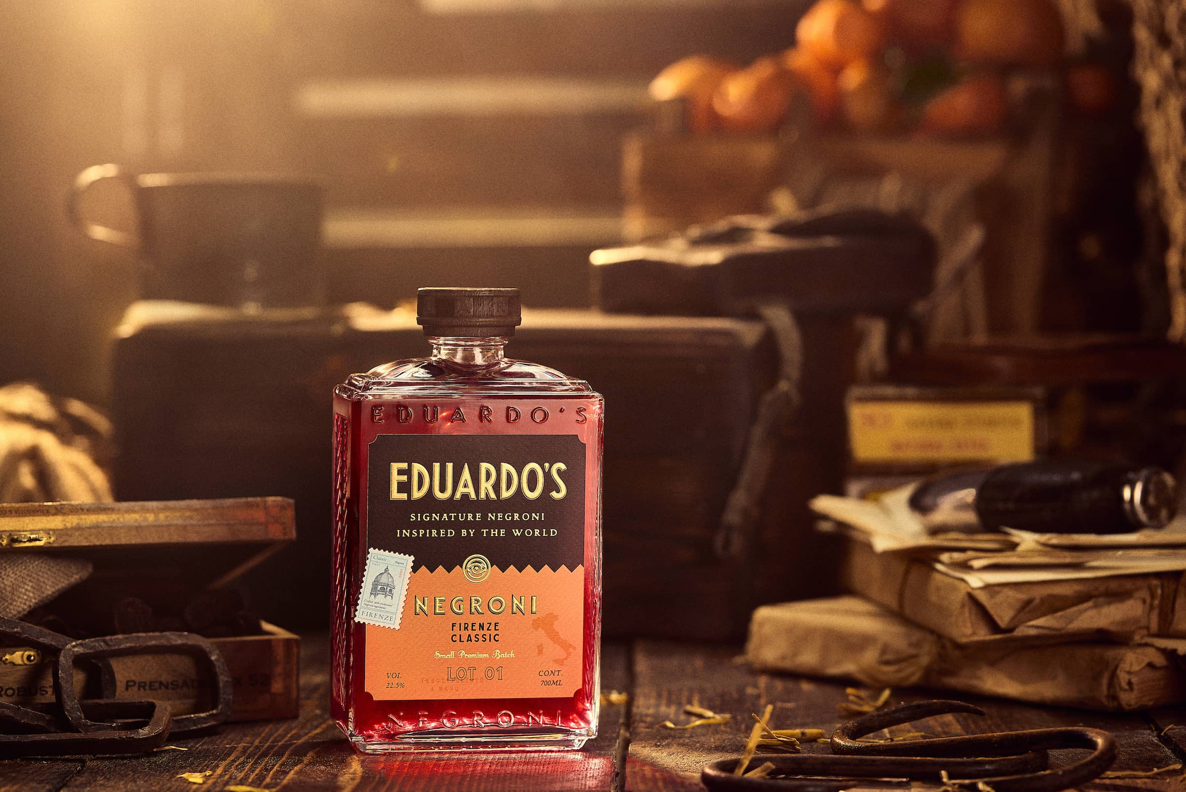 Eduardo’s Negroni, a World of Inspiration by Backbar Studios