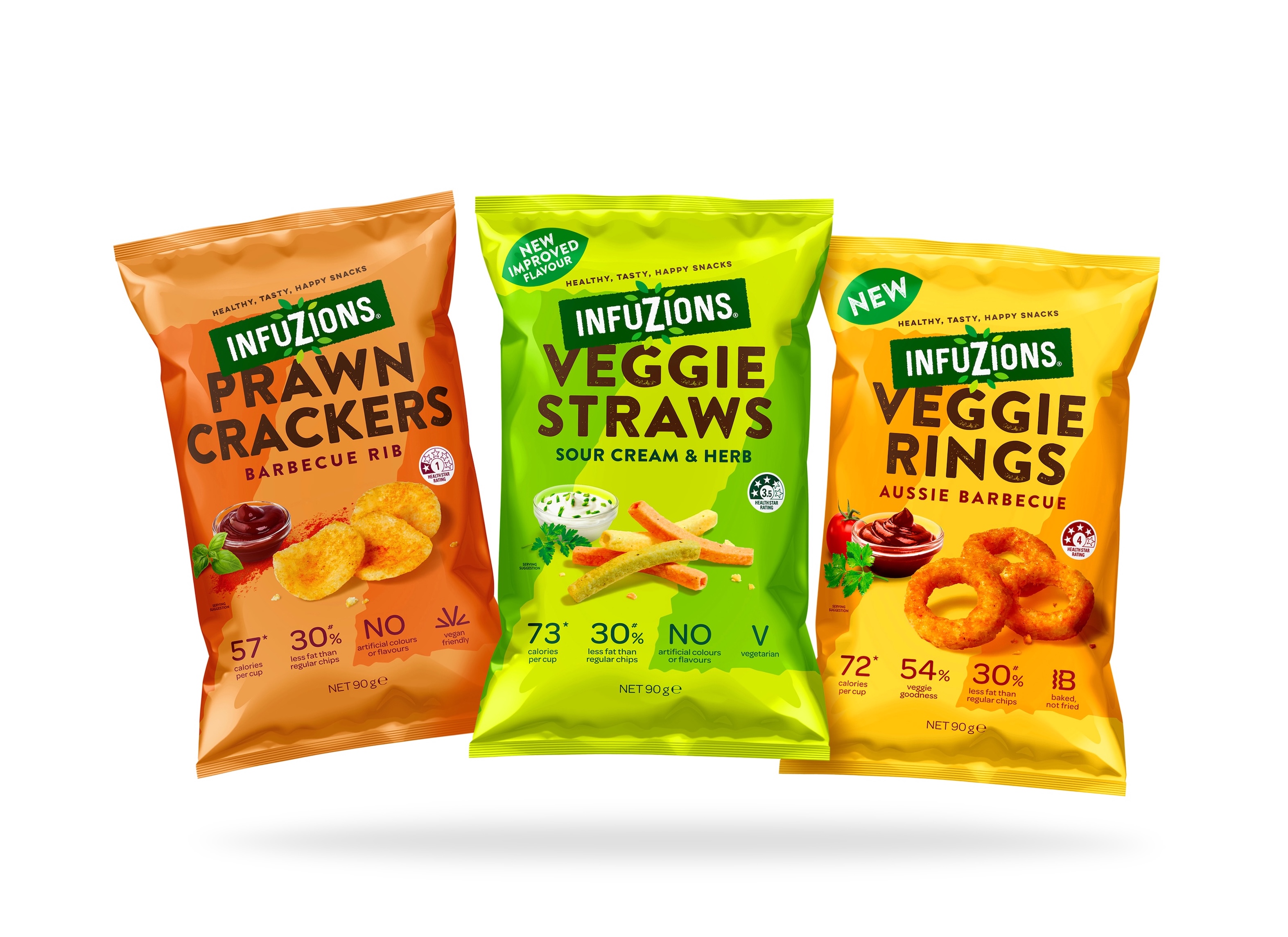 Infuzions by Asprey Creative Upgrades a Familiar Australian Snack Brand With a Future Ready Identity System